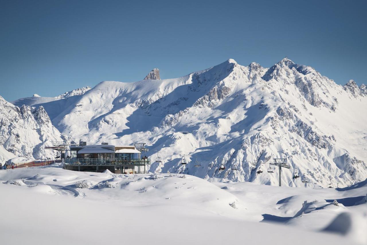 Westwood-Apartment Mit Indoorpool Und Sauna Wald am Arlberg Exteriör bild