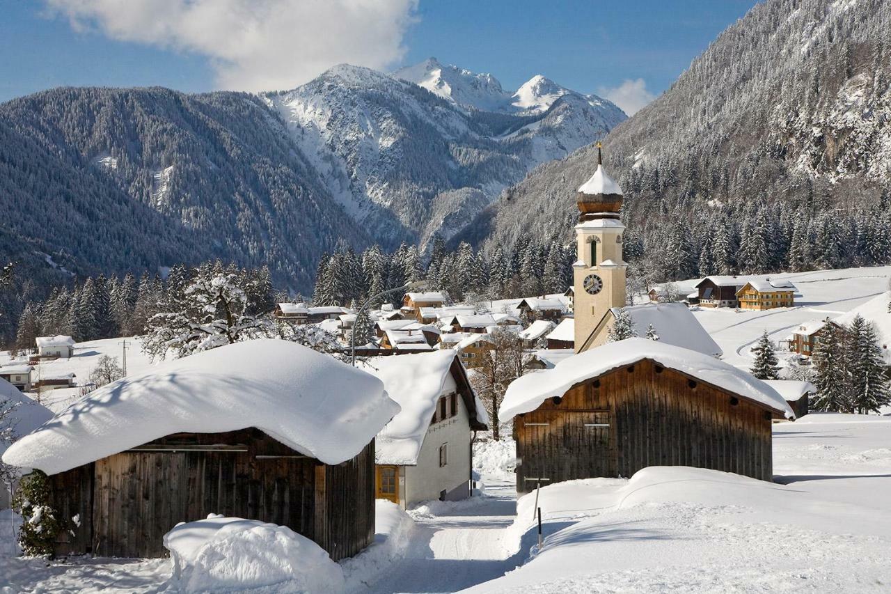 Westwood-Apartment Mit Indoorpool Und Sauna Wald am Arlberg Exteriör bild